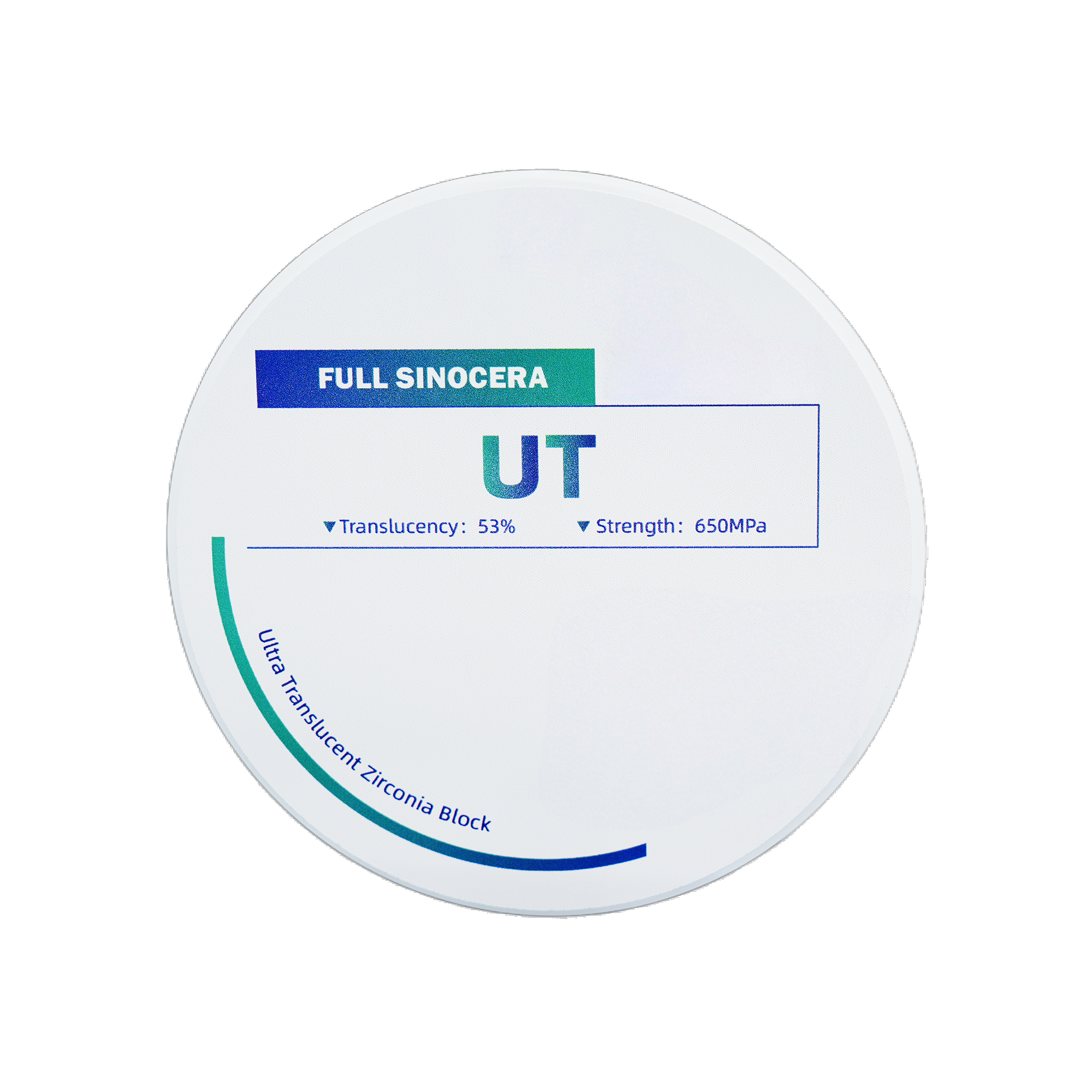 UT Zirconia Blockproduct image